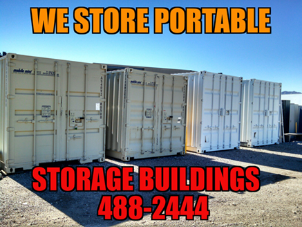 Portable storage buildings