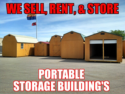 Portable storage buildings
