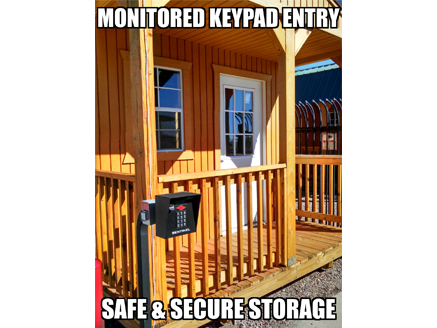 Monitored keypad entry